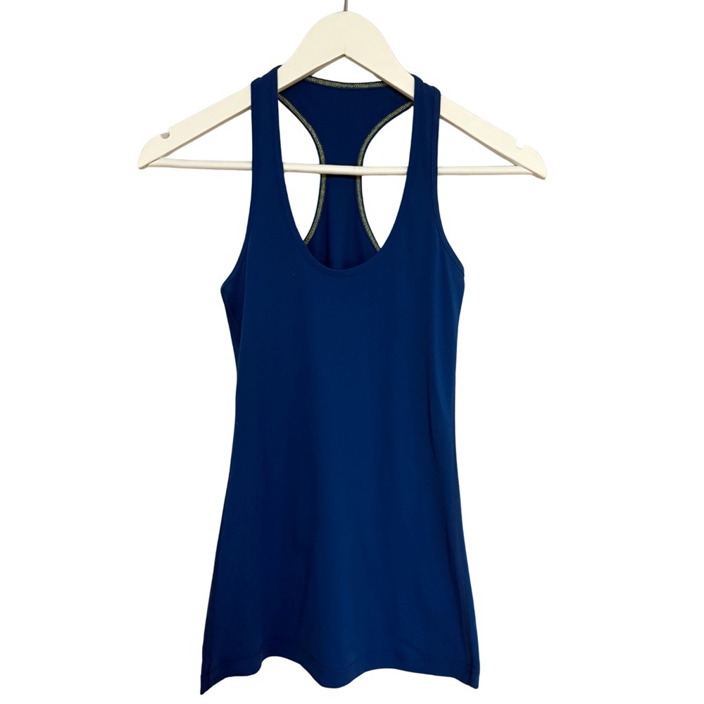 Lululemon Athletica Navy Racerback Tank Top Size 4